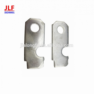 Lowest price pressed sheet metal parts with nickel galvanized processing